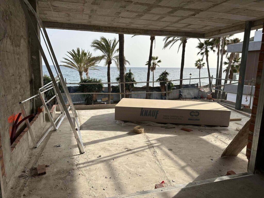 Construction update Villa Playa San Pedro - master bedroom